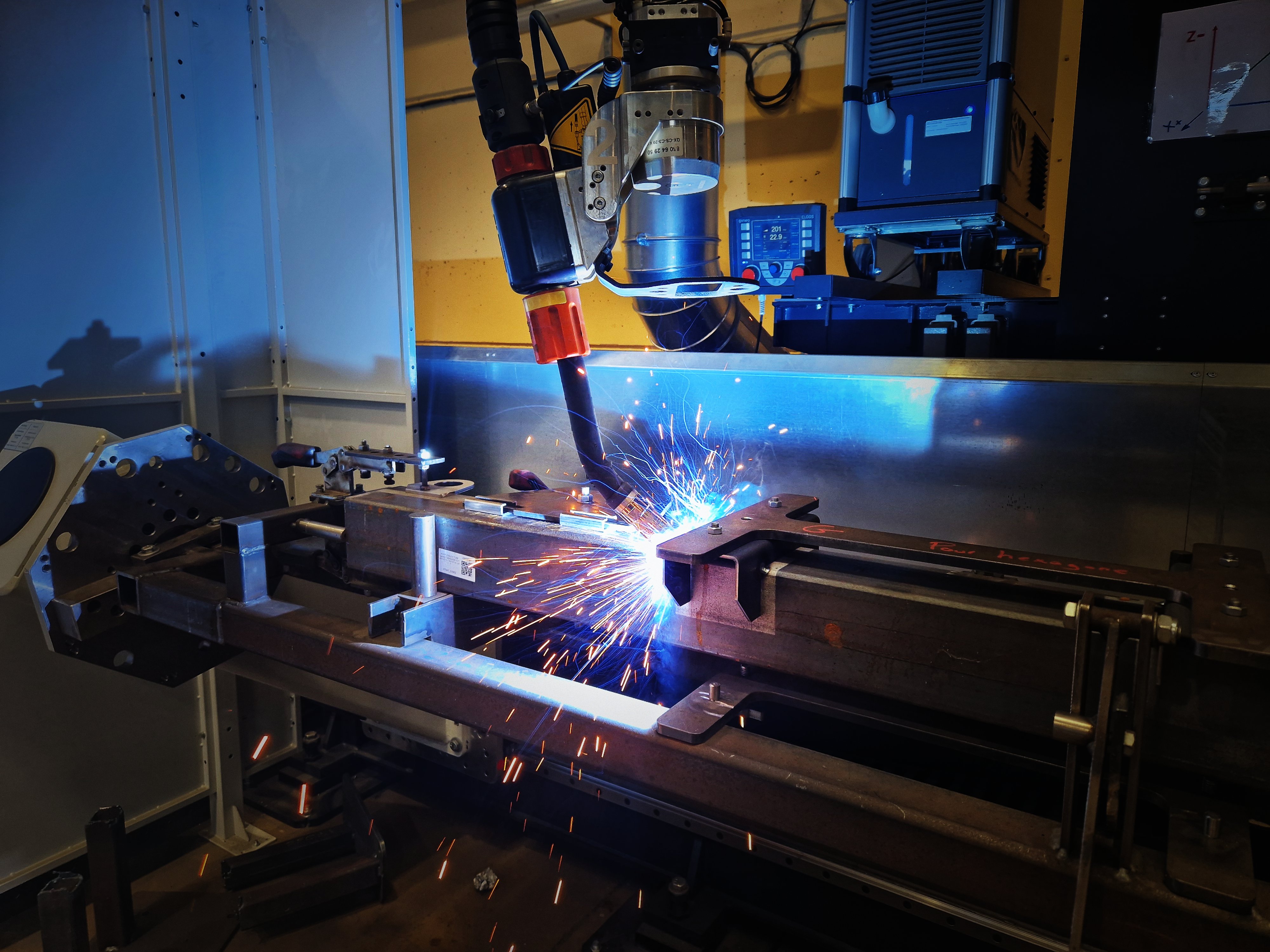 Photo de soudure robotisée